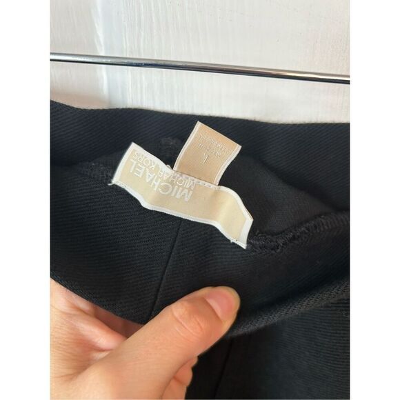 Michael kors black pants leggings, stretchy work, comfy pants size large - Picture 4 of 5